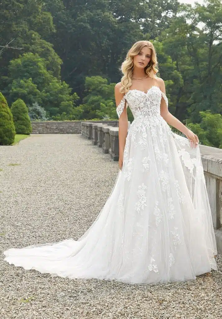 Floral Wedding Dress