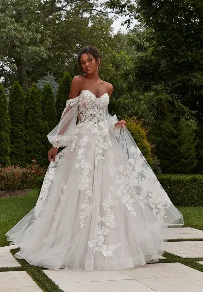 Floral Wedding Dress