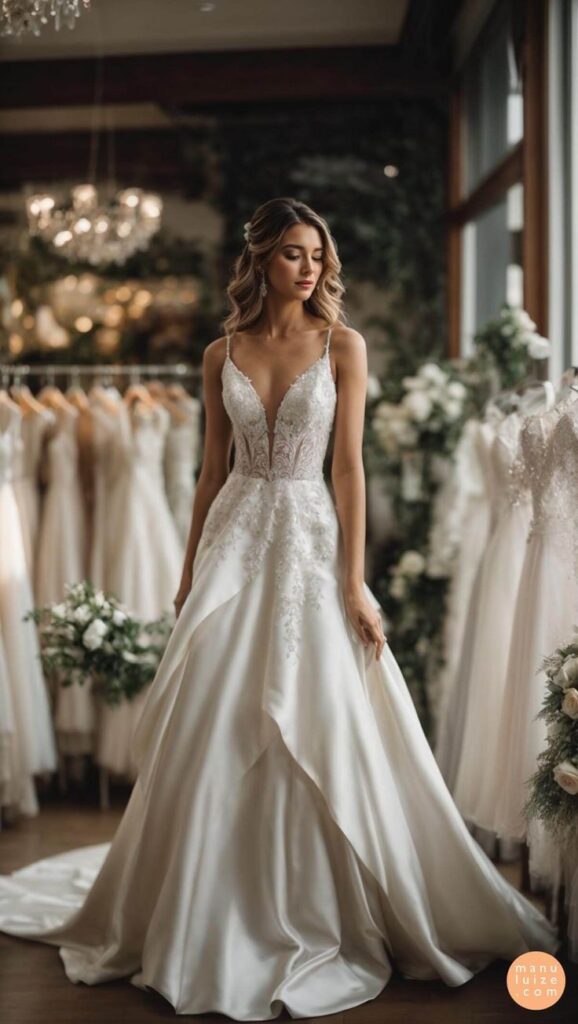 Floral Wedding Dress