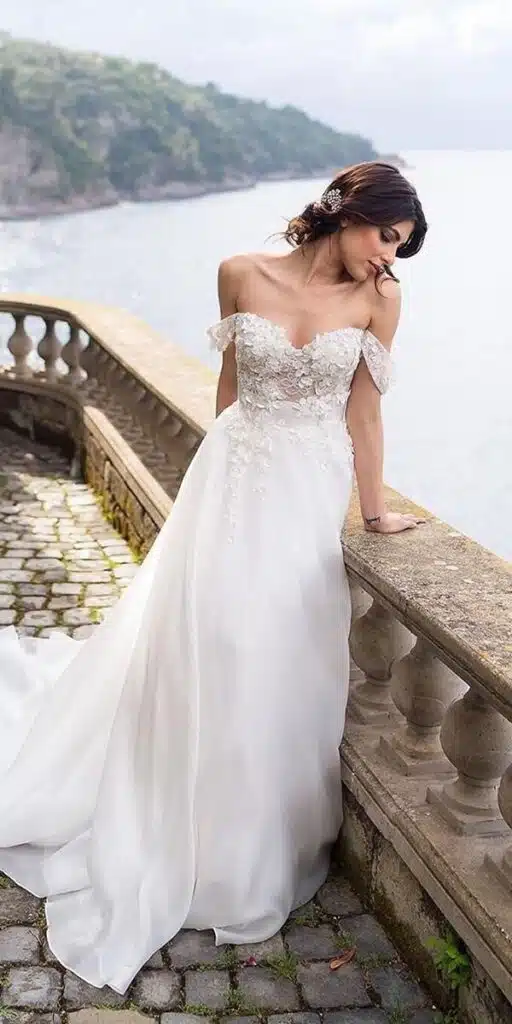 Floral Wedding Dress