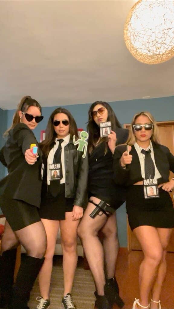 Men in Black Costume Theme for Your Girl Group