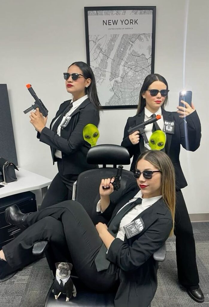 Men in Black Costume Theme for Your Girl Group