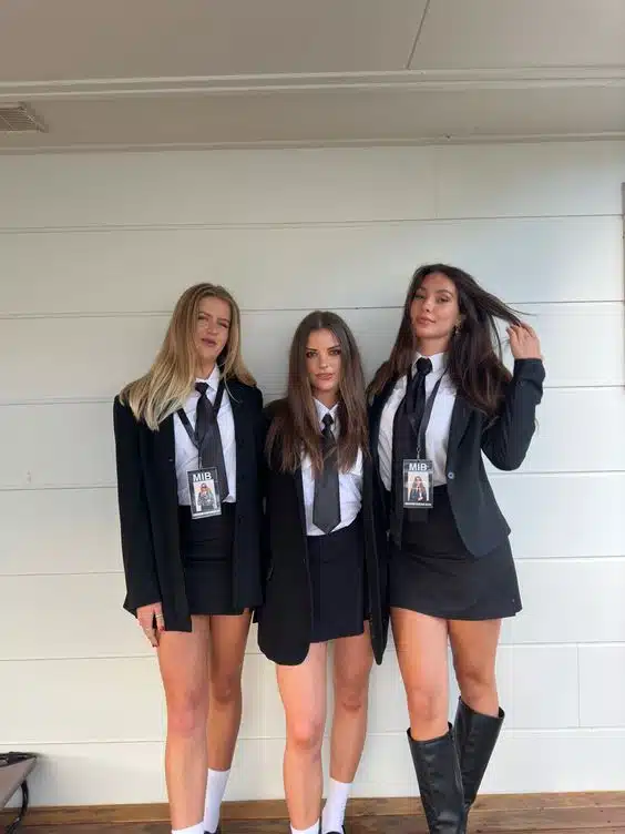 Men in Black Costume Theme for Your Girl Group