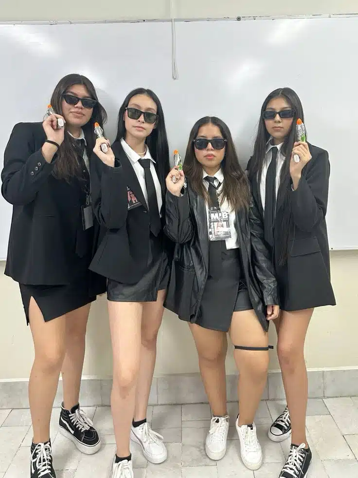 Men in Black Costume Theme for Your Girl Group