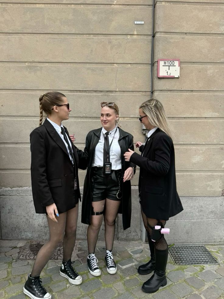 Men in Black Costume Theme for Your Girl Group