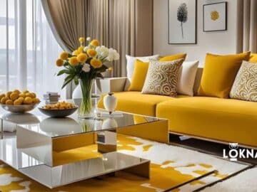 Living Room Design Ideas with Gorgeous Yellow Accents