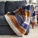 How to Crochet Blanket Free Pattern With Texture