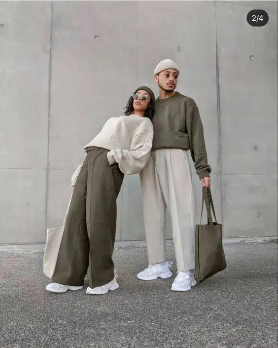 Matching Outfits for Couples in winter