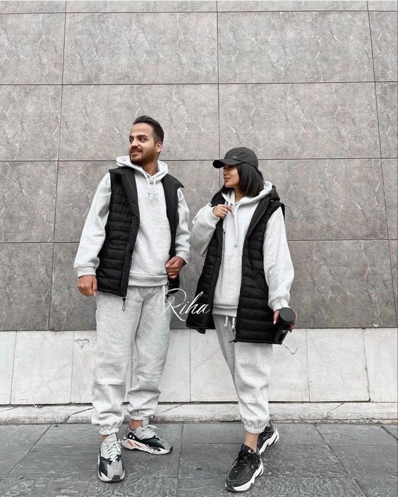 Matching Outfits for Couples in winter