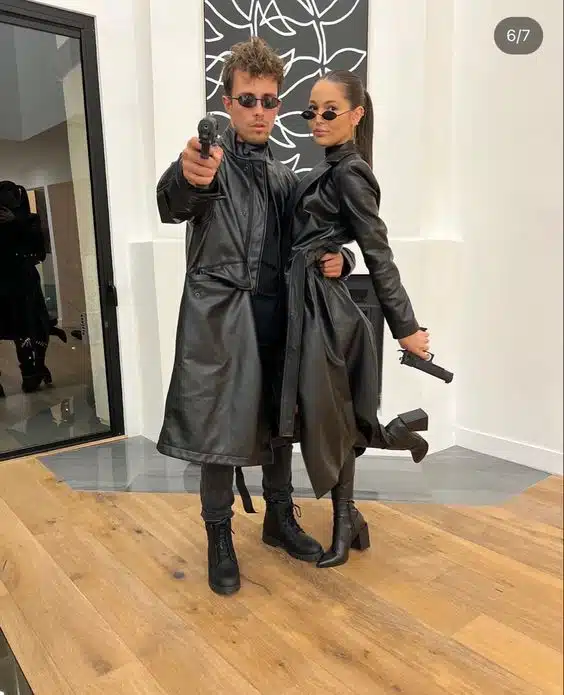 Men In Black Couple Costume