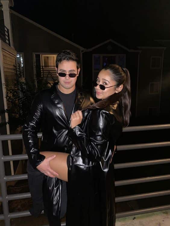 Men In Black Couple Costume