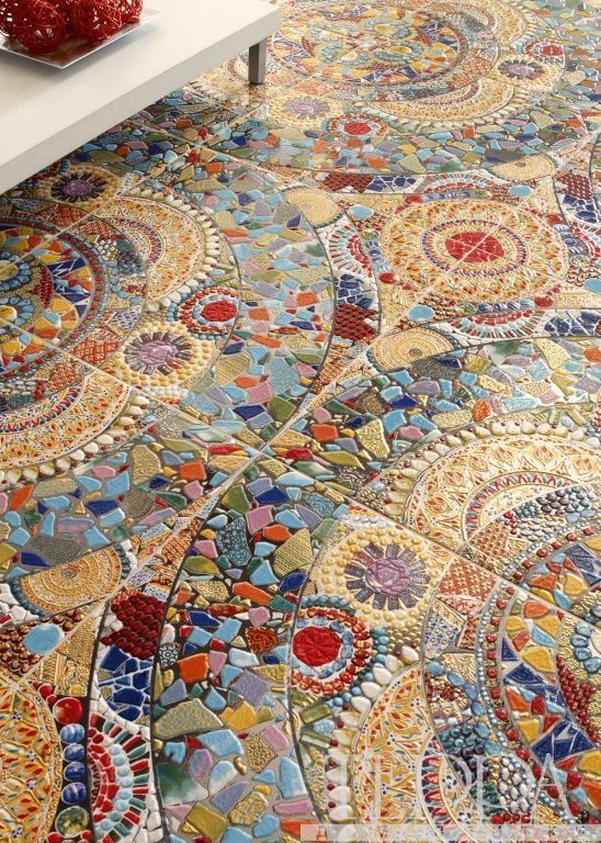 Mosaic Marbles Transform Ordinary Spaces into Works of Art