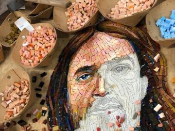 Mosaic Marbles Transform Ordinary Spaces into Works of Art