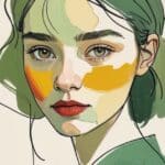 Color and Pencil Magic: A Beautiful Fusion of Art and Realism in Portraits