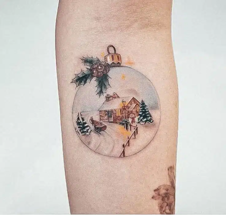 Christmas tattoo idea