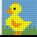 duck pixel art