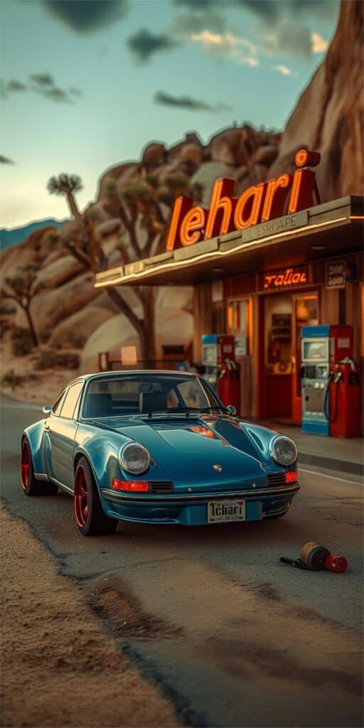 Vintage Porsche Cars