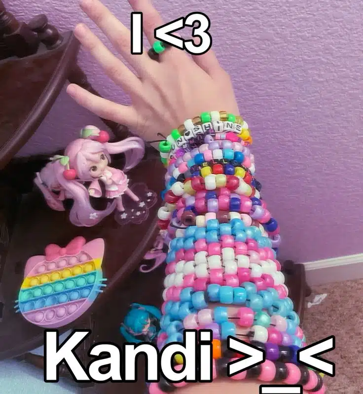 Scene Kandi Cuff Jewelry Ideas