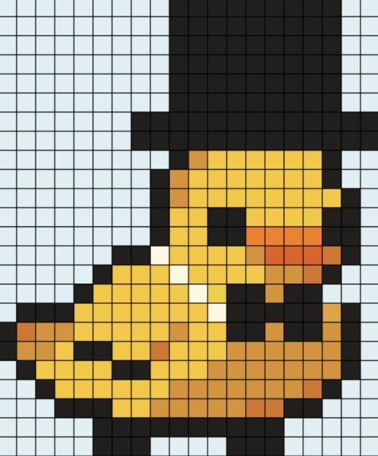 Pixelated Perfection: Exploring the Whimsy of Duck Art