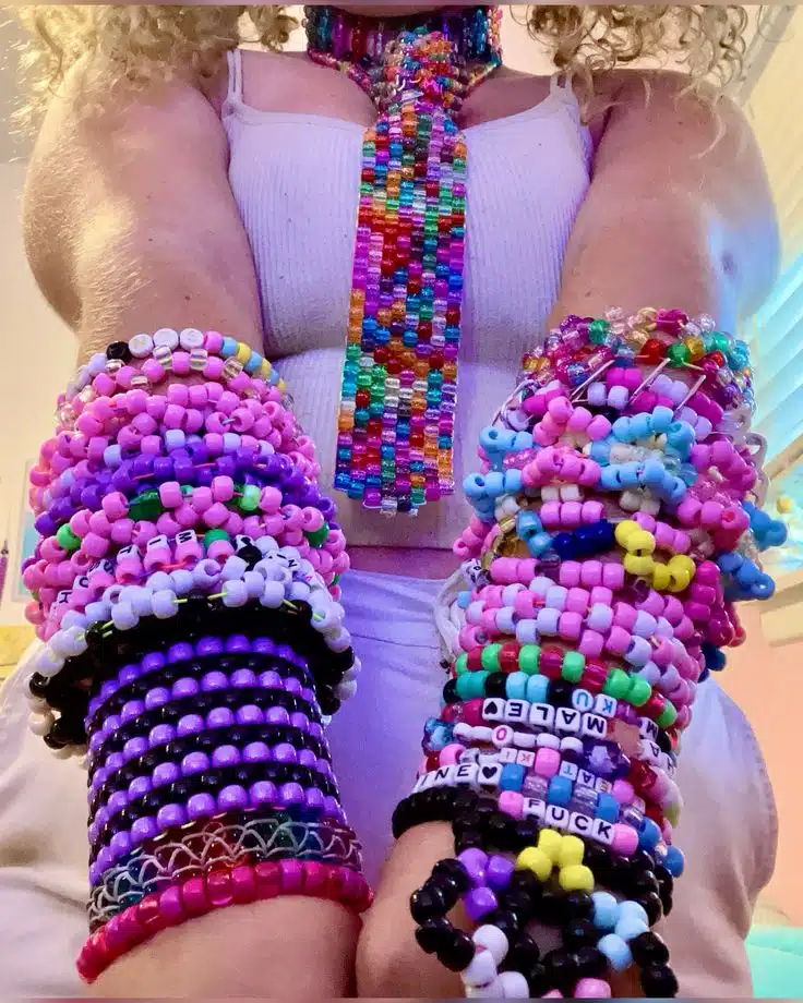 Scene Kandi Cuff Jewelry Ideas