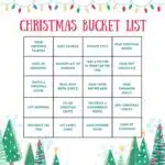 Christmas Bucket List