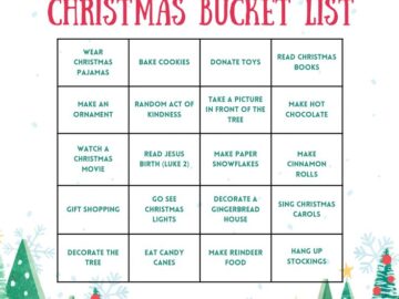 Christmas Bucket List