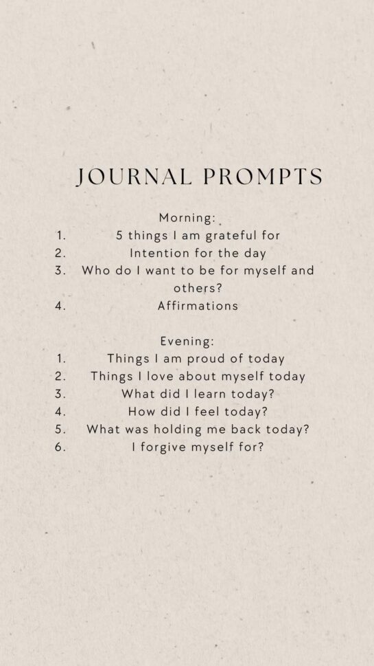 20 Transformative Journal Prompts To Inspire Your Journey