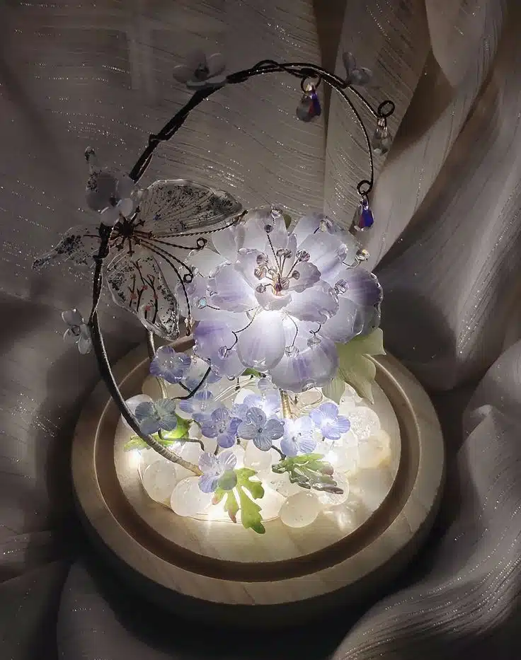 Bring Nature Indoors with These Elegant Flower Lamp Designs