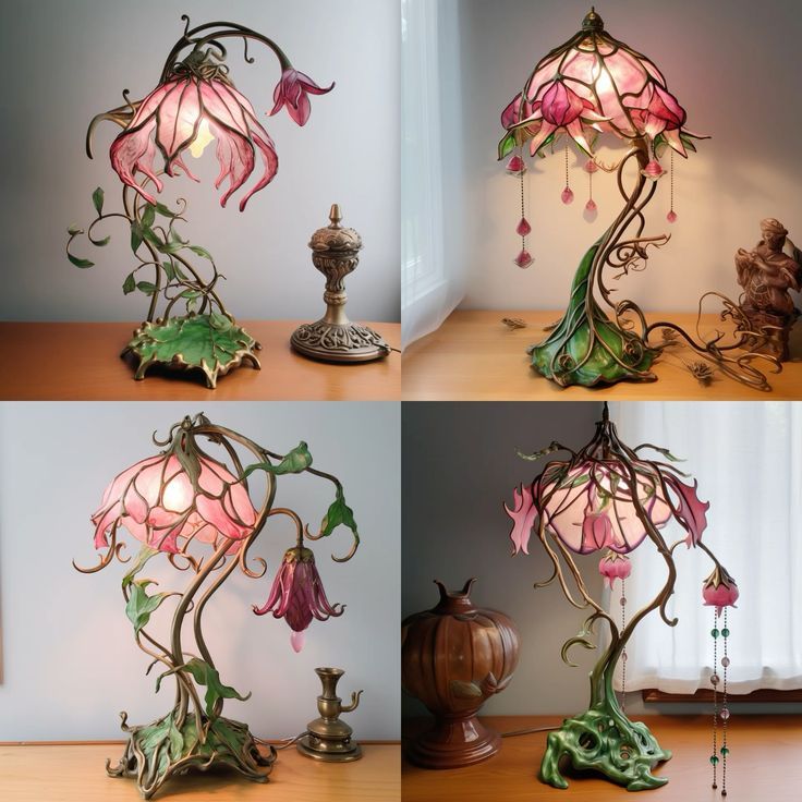 Bring Nature Indoors with These Elegant Flower Lamp Designs