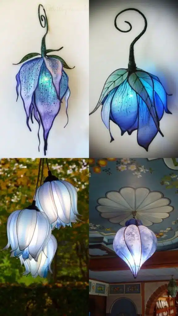 Bring Nature Indoors with These Elegant Flower Lamp Designs