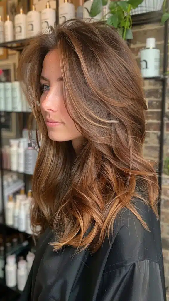 Caramel Brown Hair Is Stealing the Spotlight This Season