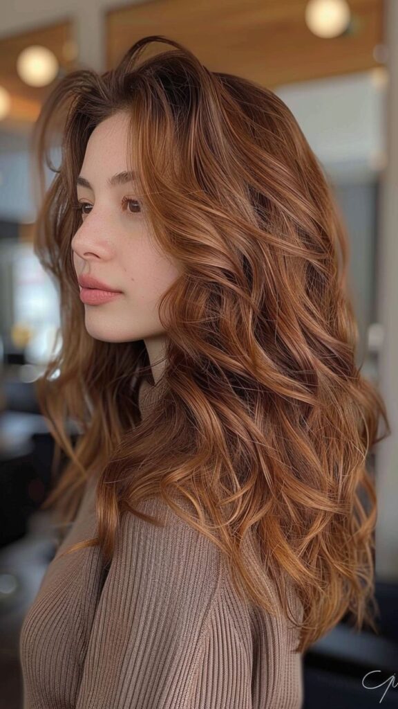 Caramel Brown Hair Is Stealing the Spotlight This Season