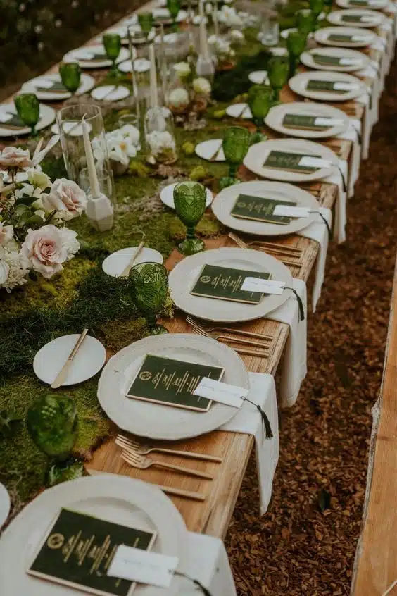 Say ‘I Do’ in the Enchanting Beauty of a Forest-Themed Wedding!