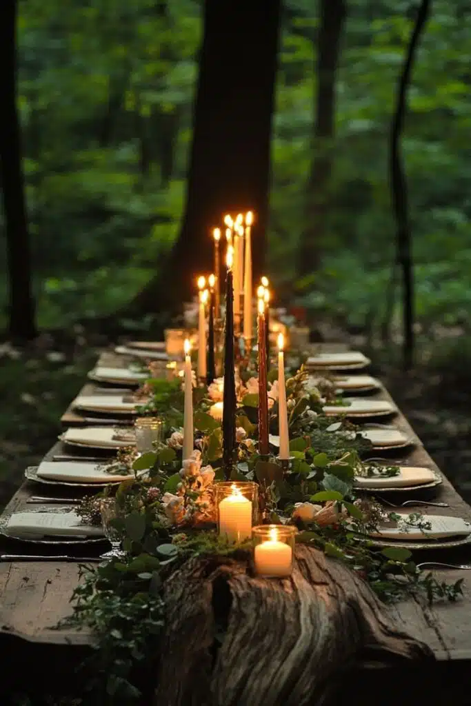 Say ‘I Do’ in the Enchanting Beauty of a Forest-Themed Wedding!