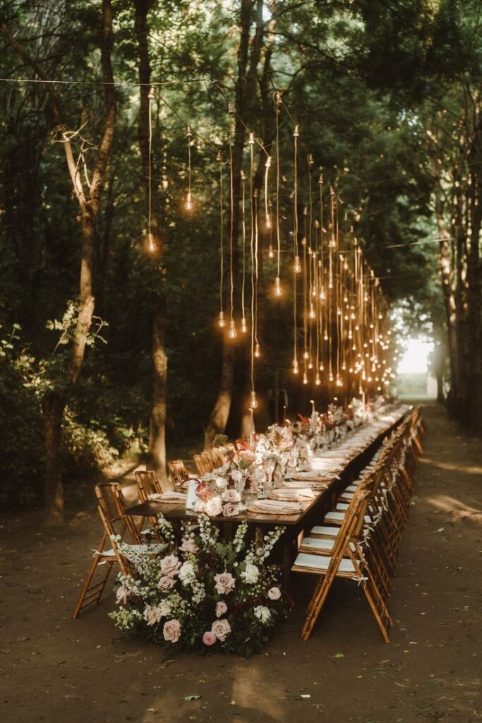 Say ‘I Do’ in the Enchanting Beauty of a Forest-Themed Wedding!