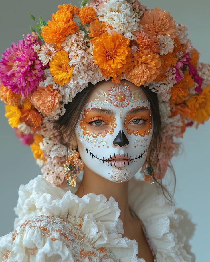 The Most Stunning Candy Skull Costumes You’ll Want to Try This Year