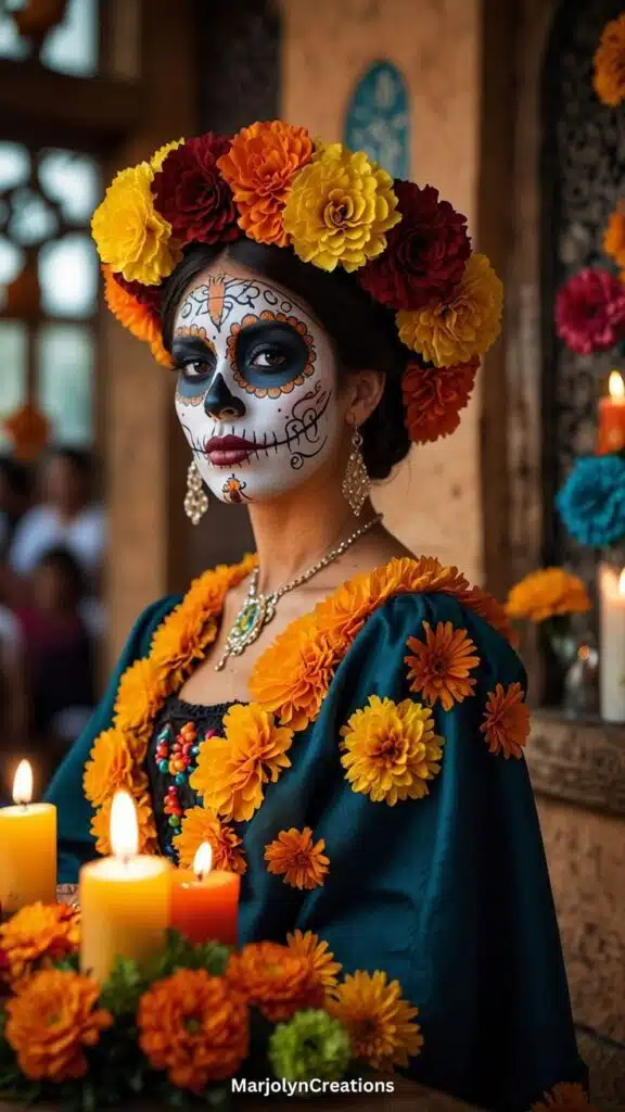 The Most Stunning Candy Skull Costumes You’ll Want to Try This Year