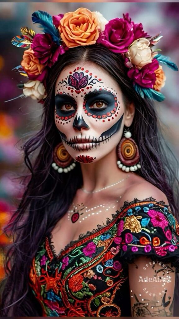 The Most Stunning Candy Skull Costumes You’ll Want to Try This Year