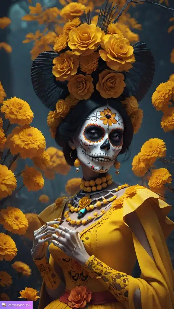 The Most Stunning Candy Skull Costumes You’ll Want to Try This Year