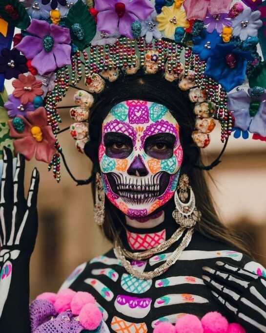 The Most Stunning Candy Skull Costumes You’ll Want to Try This Year