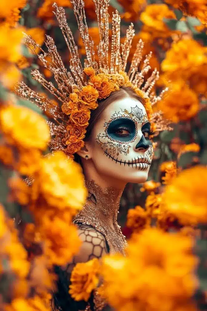 The Most Stunning Candy Skull Costumes You’ll Want to Try This Year