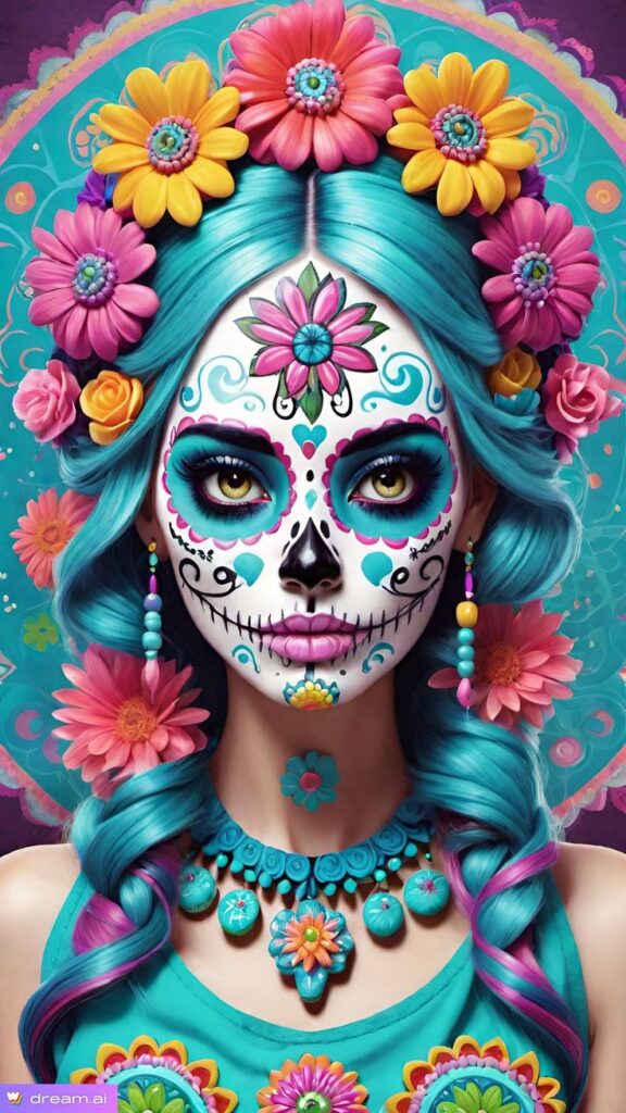 The Most Stunning Candy Skull Costumes You’ll Want to Try This Year