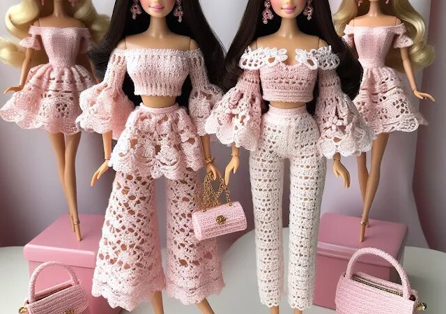 Crochet Your Own Barbie Fashion Collection with These Easy and Fun Designs