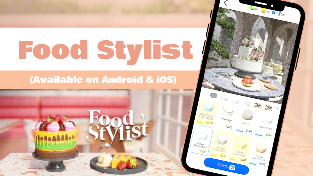 Food Stylist, cosy game for mobile, cozy games for mobile, cozy gamer, cozy gaming, cozy phone games, free cozy games, free cozy mobile games, free phone games, free cozy android games, Her Cozy Gaming, gaming blogger