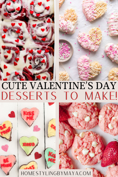 Valentine's Day desserts