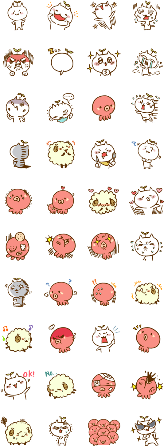 Line Girl Sticker (562x1500), Png Download