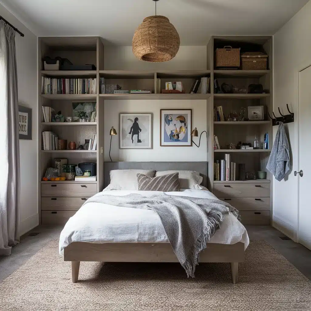 Built-In Storage Solutions for bedroom