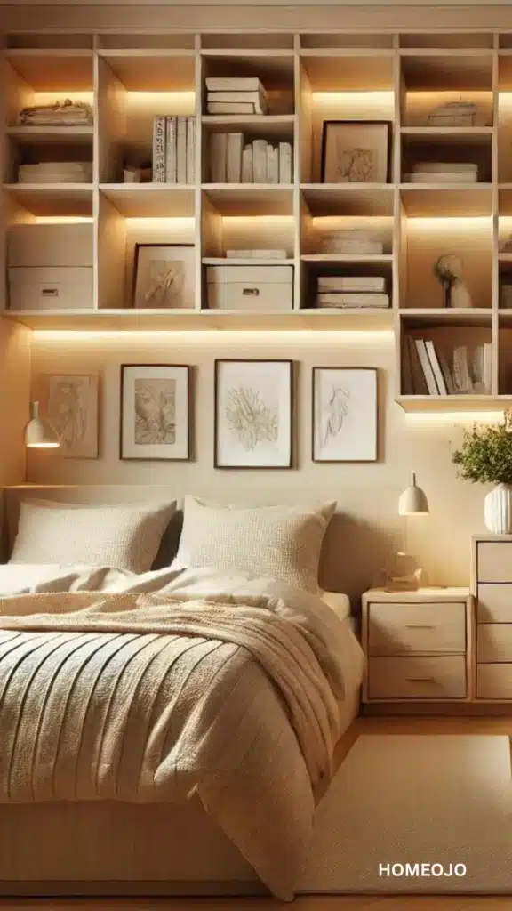 Built-In Storage for bedroom