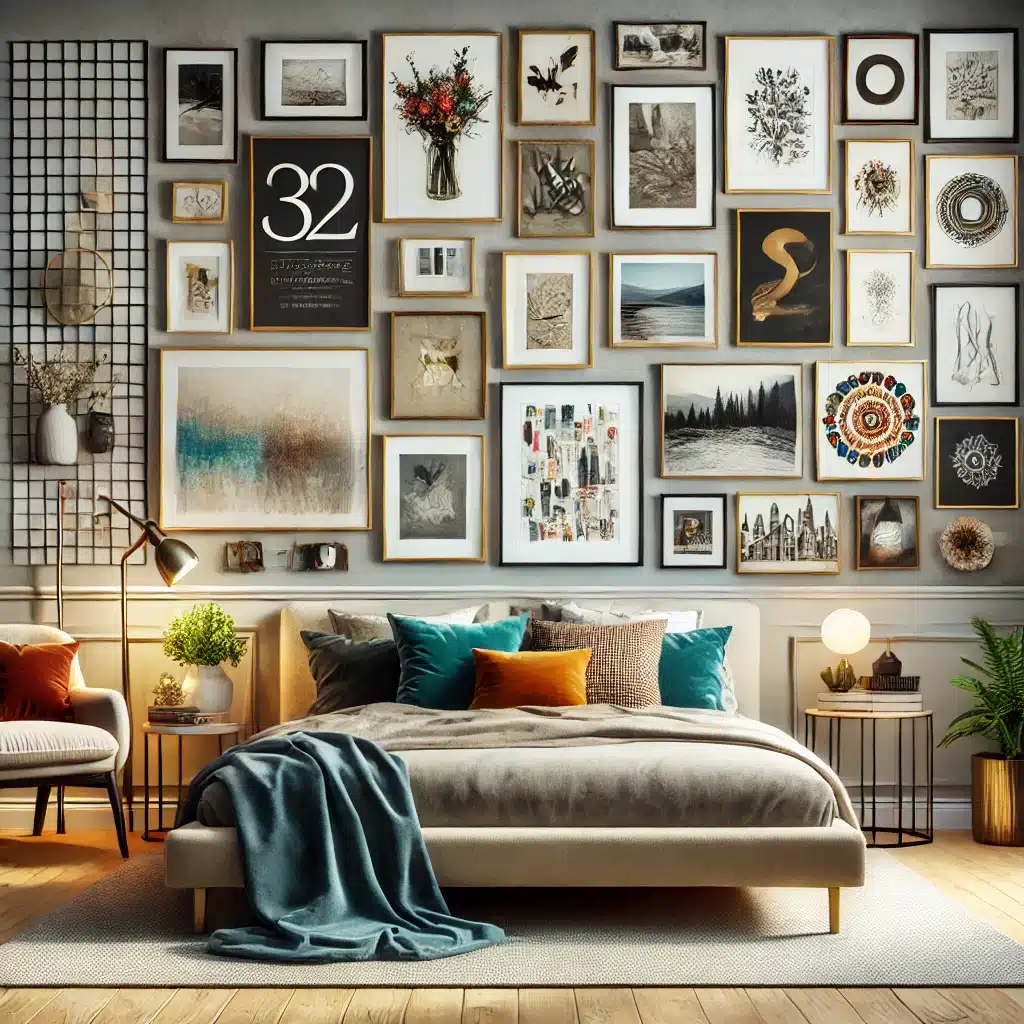 Gallery Wall Art for Bedroom