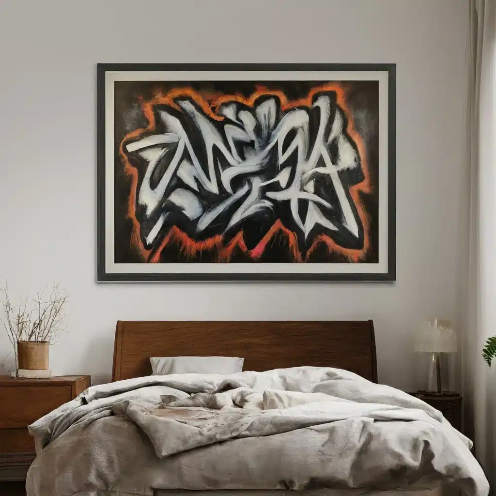 Graffiti Art for men's bedroom